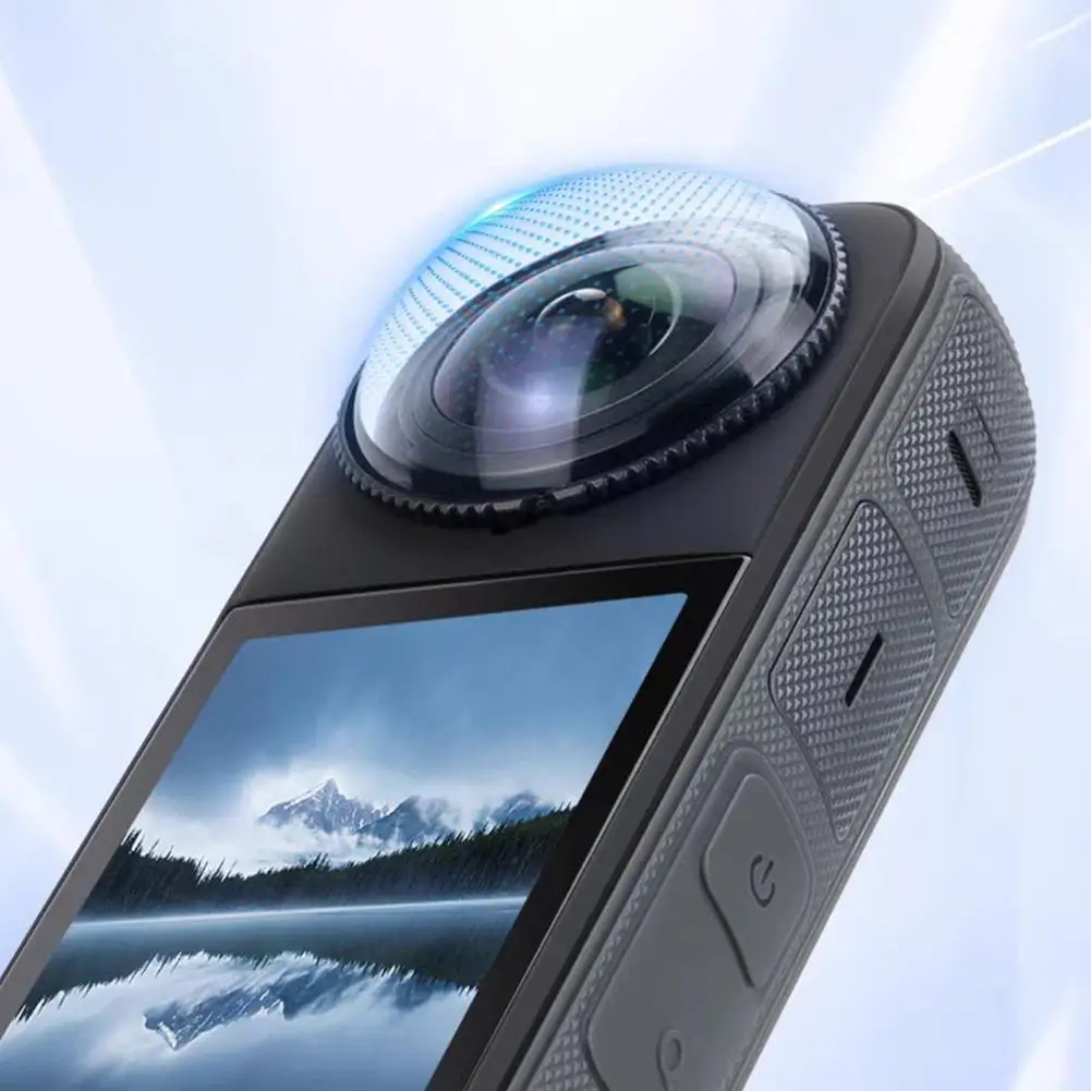 حامي الشاشة ل Insta 360X5 اكسسوارات عدسة الحرس غطاء من السيليكون حقيبة التخزين صندوق الإطار الواقي ل Insta360 G0G1