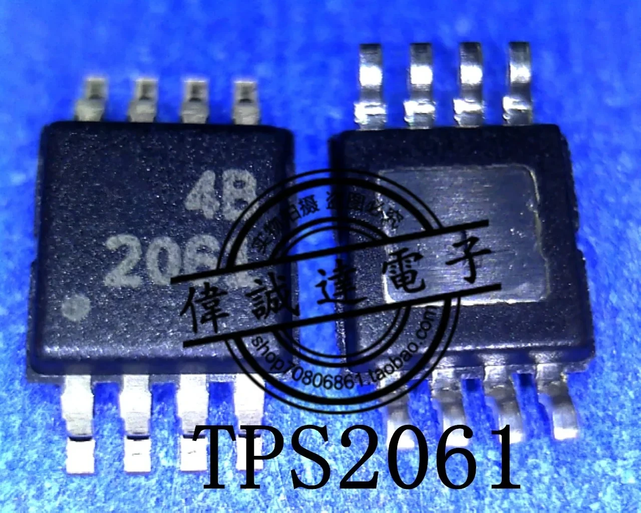 20Pcs TPS2061 2061 MSOP8 New