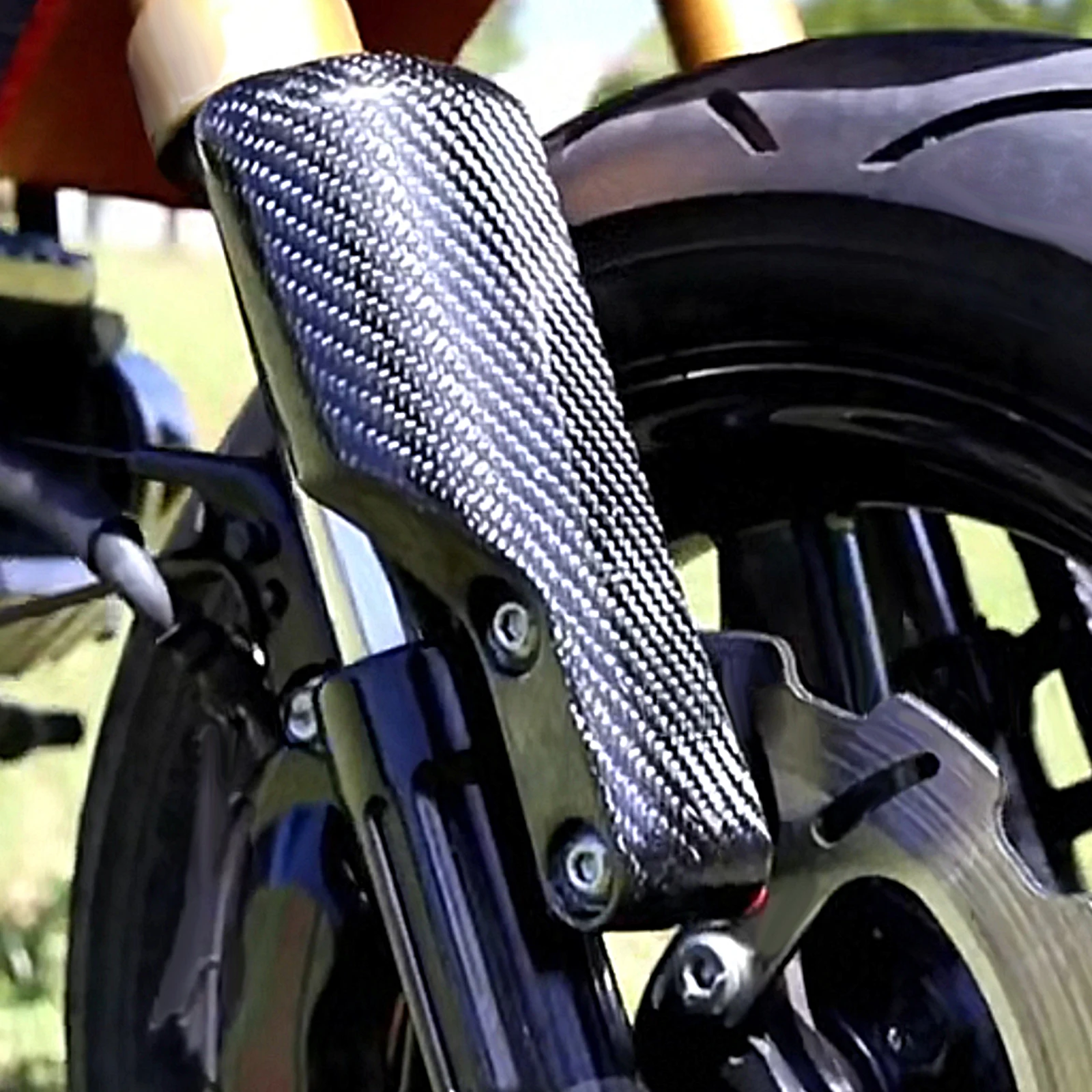 Front Fork Lower Guard Cover Carbon Fiber Motorcycle Accessories for Honda Monkey 125 Z125 Monkey125 2018-2024