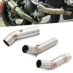 Motorcycle Exhaust Escape For Suzuki GSXR K6 K7 K8 K9 K10 L1 - L17 Exhaust Muffler Silencer Middle Link Pipe