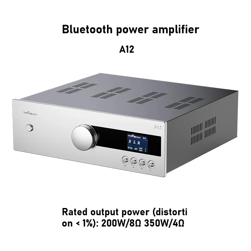 

Усилитель Quanxiang A12, высокая мощность 200 Вт, новый Bluetooth Hi-Fi лихорадка, настоящий баланс, профессиональный домашний аудиоусилитель