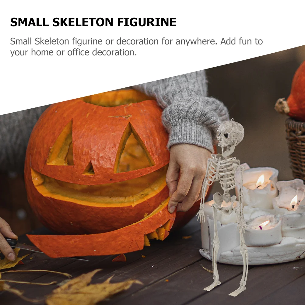 

3pcs Plastic Halloween Decor For Home Party Table Ornament Haunted House Party Ornament Horror Novelty