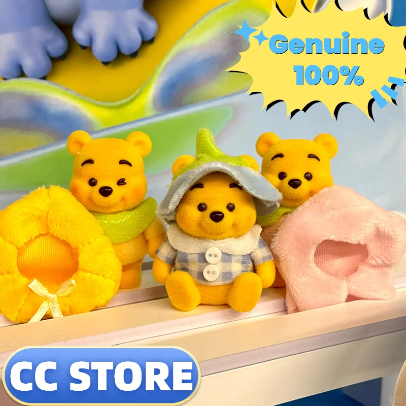 

Подлинная предпродажа, новая серия Winnie The Pooh Heartbeat Garden, слепая коробка, сменная одежда, декор для рабочего стола, комнаты, прекрасный подарок на день рождения