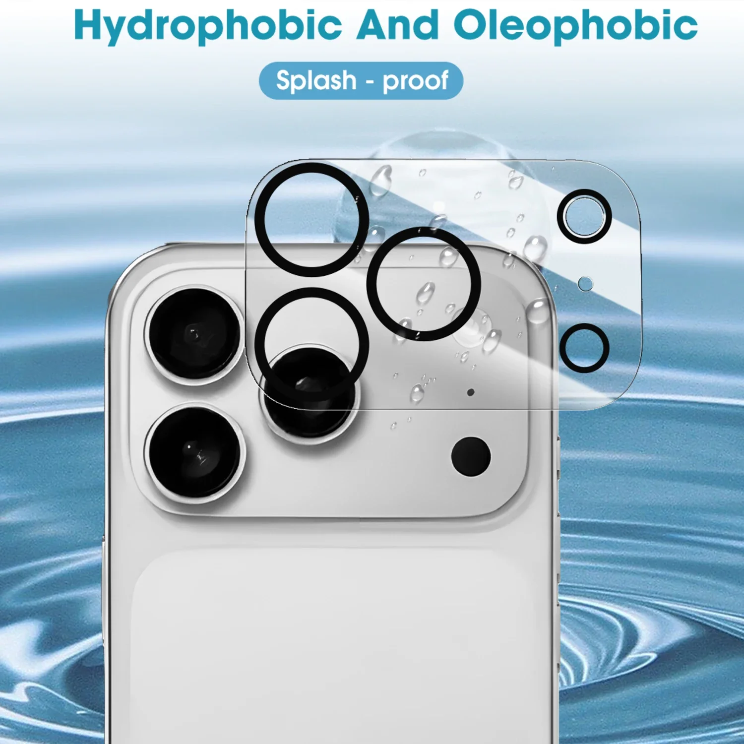 1-4PCSกระจกนิรภัยกล้องเลนส์ฟิล์มสําหรับIPhone 17 Air 17Pro 17 ProMax HDความแข็งShatterproofป้องกันกล้องสําหรับIPhone17