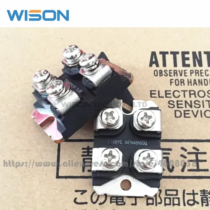 IXFN48N50 IXFN48N50Q IXFN48N60P IXFN48N60 IXFN48N50U2 IXFN48N50U3 IXFN48N55ใหม่ HiPerFET Power MOSFETs โมดูล
