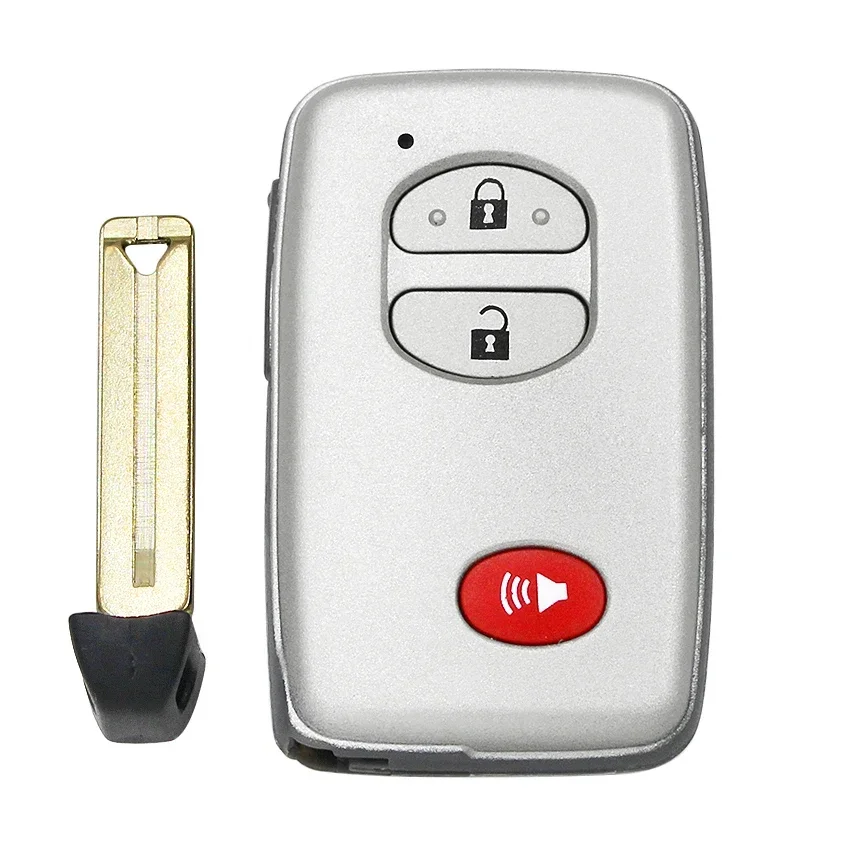 2/3/4 Buttons Smart Remote Key Shell Case Fob for Toyota Corolla Camry Avalon Prius RAV4 Highlander 4 Runner Land Cruiser