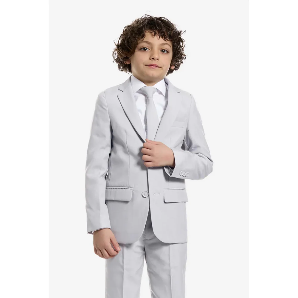 Kids Clothes 2 Piece New Fashion Notch Lapel Children Sets Formal Single Breasted Daily Casual Slim Custom Made Boy Suits