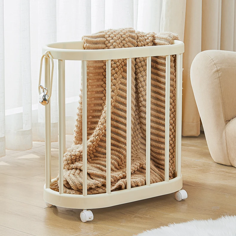 

Laundry Baskets Home Large Capacity Plastic Storage Box Bathroom Toys Yoga Mat Removable Seam Storage Nordic Simpl Organization