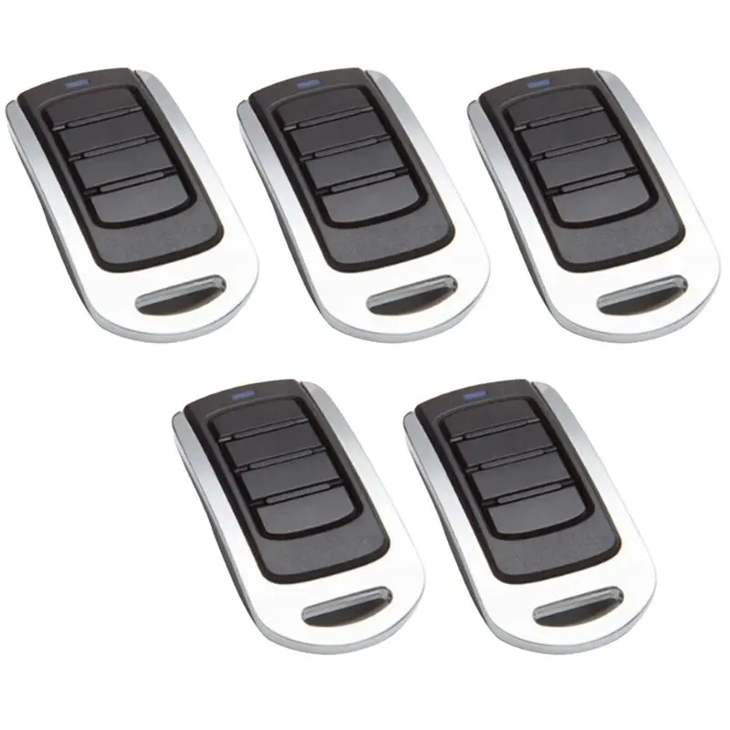 Replacement Parts Kit 433M Metal Copy Remote Control Electric Garage Door Telescopic Rolling Door Remote Key 5 Pieces-ABGL