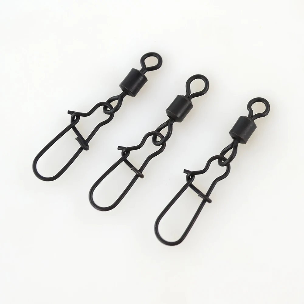 Giratorio Quick Change AG139 – Negro mate para pesca de carpa - imagen 4