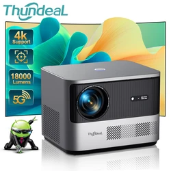ThundeaL WiFi Projector TDA6W Full HD 1920 x 1080P LED WIFI TDA6 Projector 3D TV Video Android WiFi Home Theater Portable Beamer
