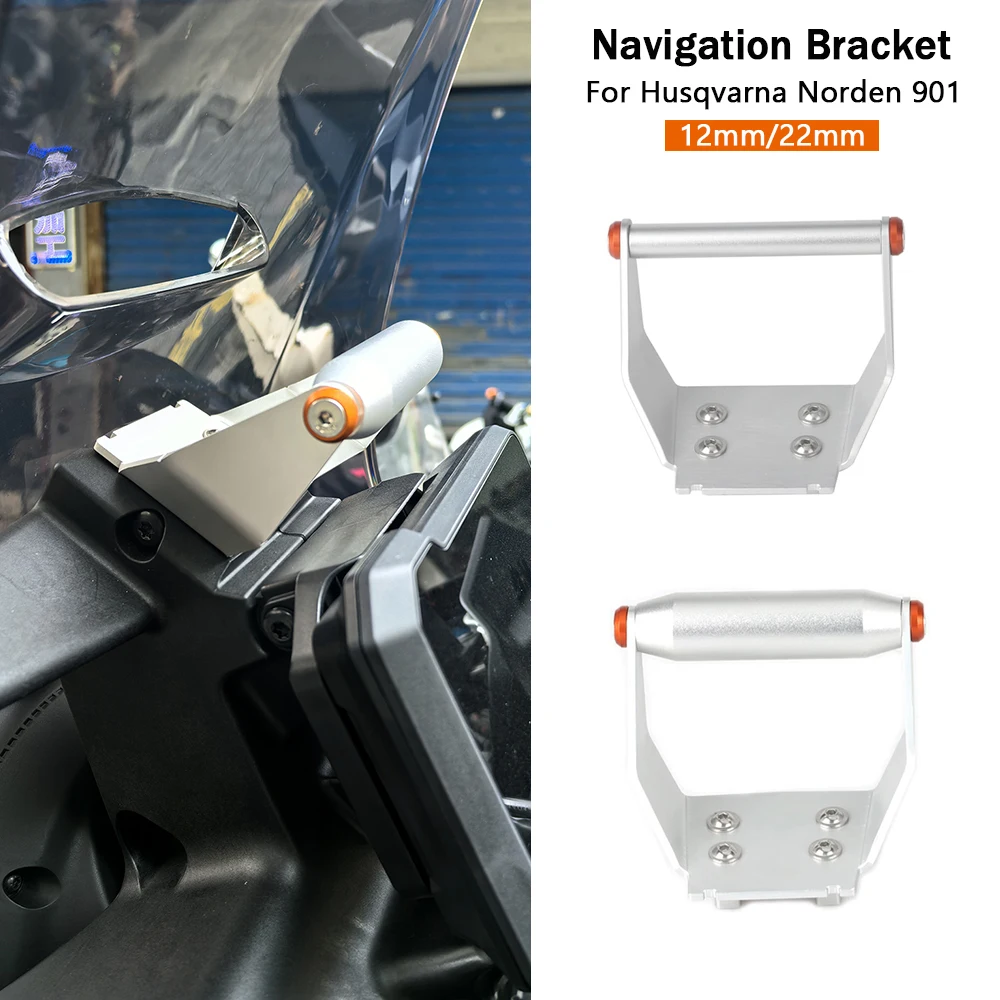 

Motorcycle Mobile Phone GPS Plate Navigation Bracket Holder FOR Husqvarna Norden 901 Norden901 2022 2023 2024