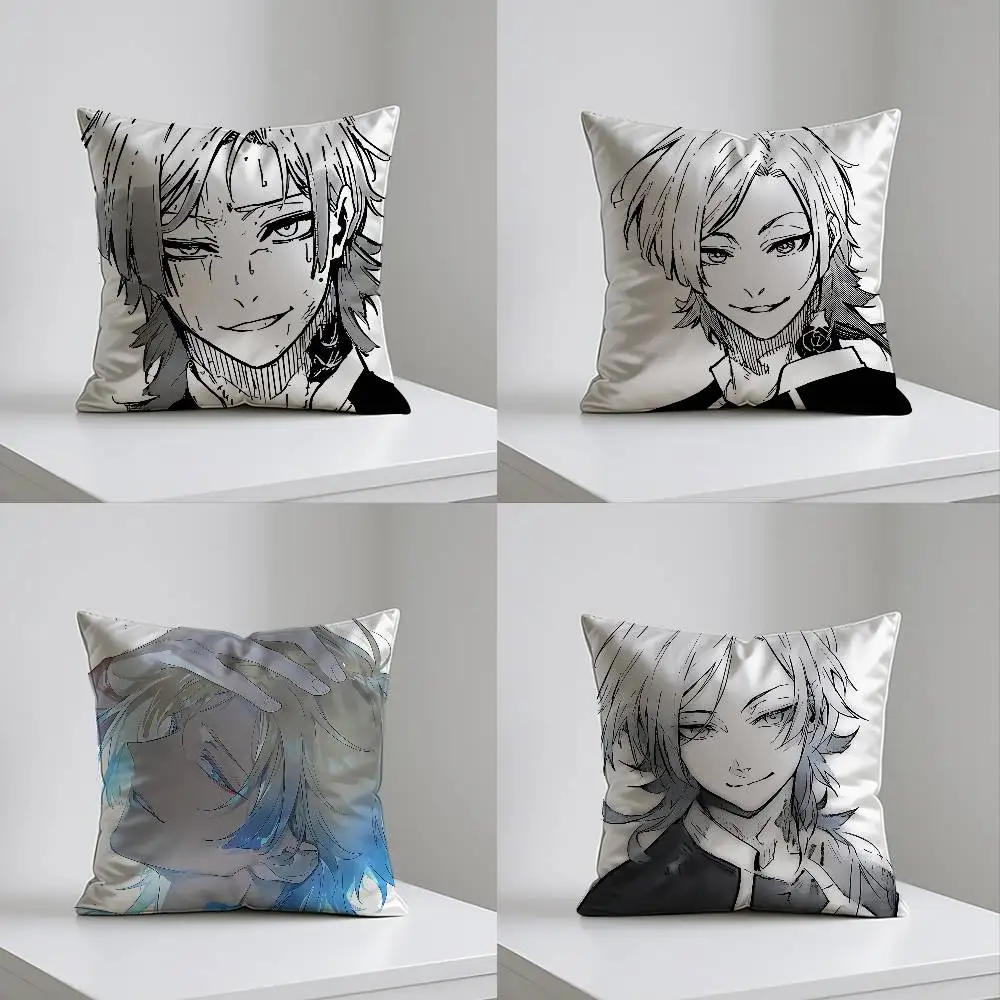 M-Michaels Kaisers Case Plush Fabric Soft Pillowcase Double Sided Print Cushion Cover Household Gifts