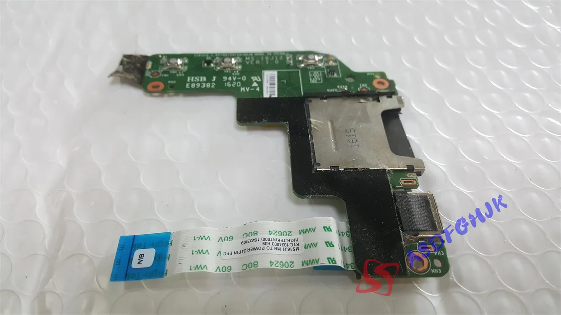 For MSI GE72 GE62 GE72 GL62 GP62 GP72 Laptop USB Read Card Communication Button Board MS-16J12 VER 1.0 100% Fast Test Ship