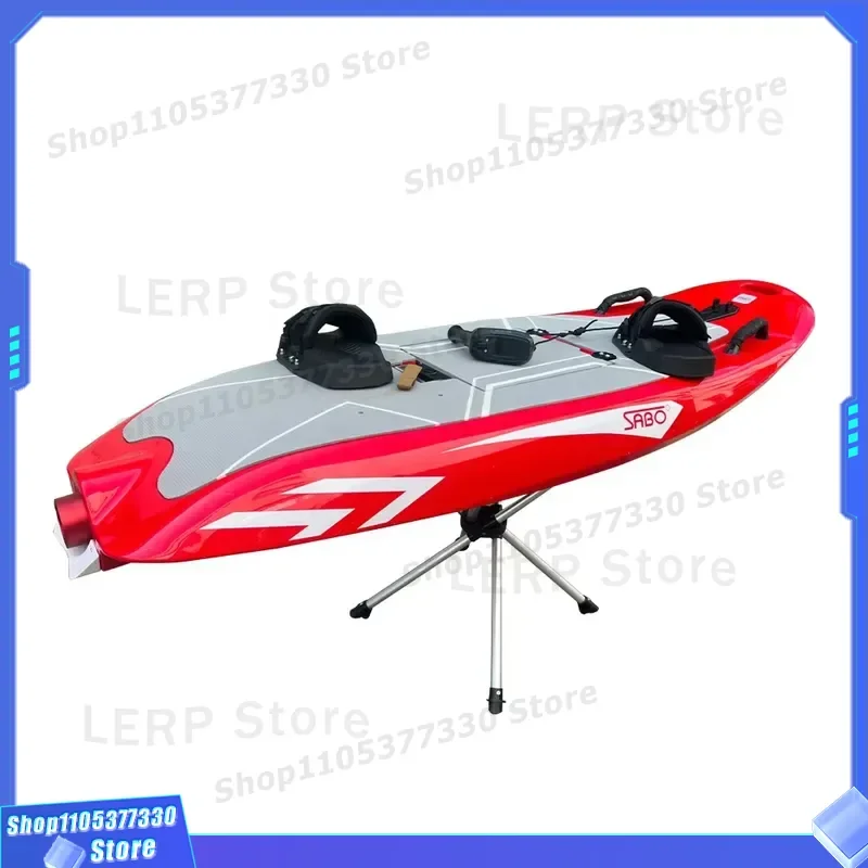 2026 New 12KW Electric Surfboard 55km/h 72V57A Battery 60minutes Running Time Cheapest Jet Powered Surf Board Water Sports