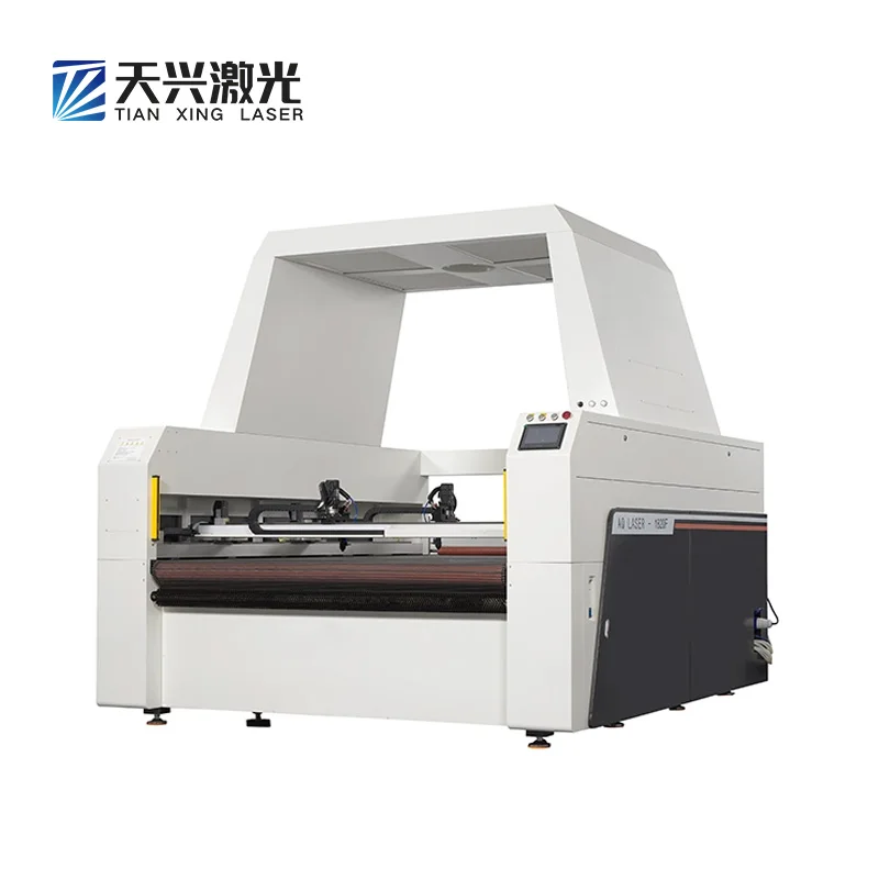Niet-geweven stof snijmachine voor monsterstof, pluche, rubber, hout, MDF, professionele CNC lasergraveermachine met perforator