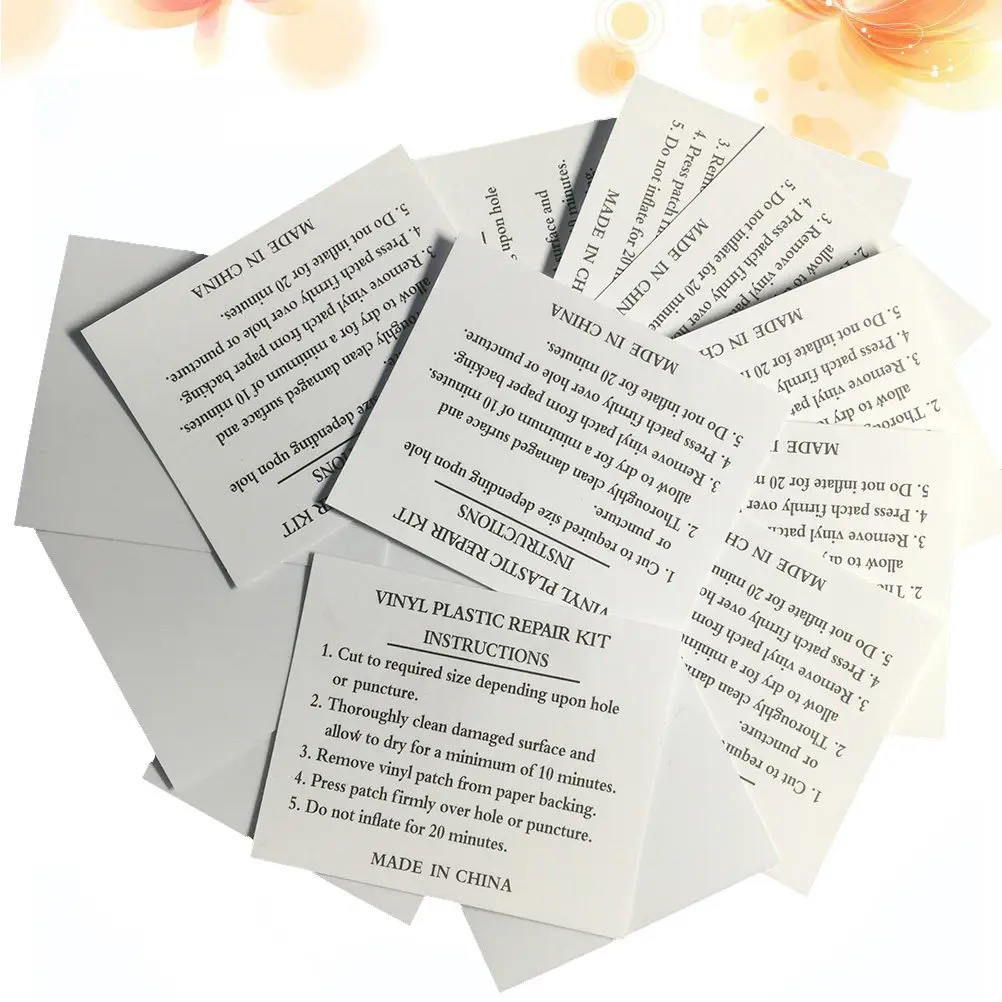 

10 шт. водонепроницаемых ремонтных заплаток из ПВХ, квадратные, светло-серые, для надувных лодок, байдарок, каноэ, плотов, наземных бассейнов, надувных матрасов (от протечек)
