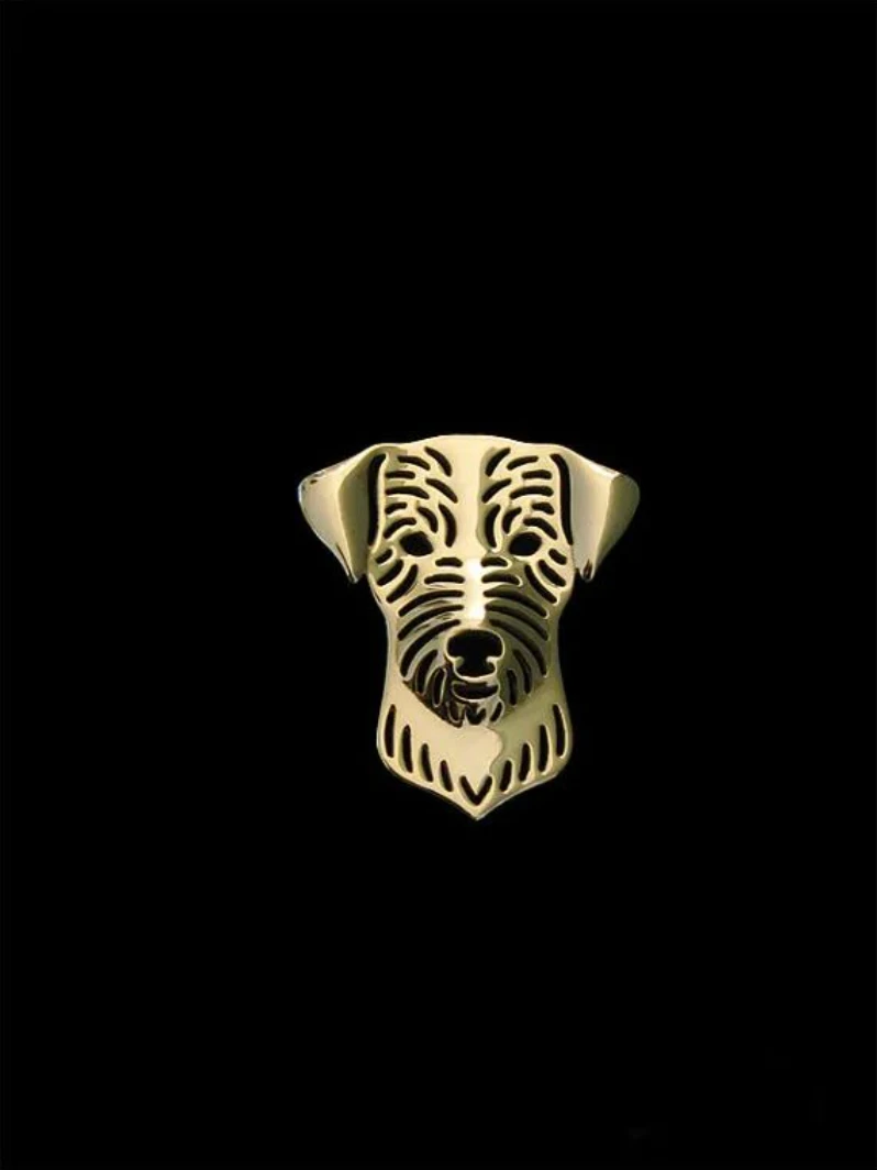 Trendy Wirehaired Jack Russell Terrier Brooches