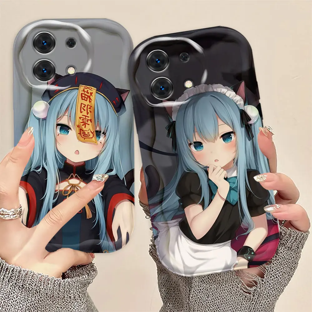 Sexy Cat Girl karada-chan Phone Case For REDMI 13 13C 12 A3 9T 14C 10 10C 12C 9 9A 9AT 9C 10A K30 K30I K40 K50 A1 PRO MAX 5G