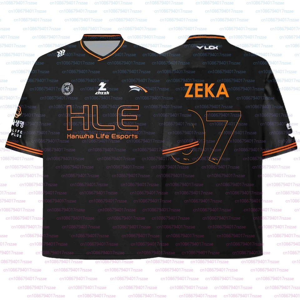 Korea Esports Lck 2026 HLE Team Jersey GUMAYUSI 98 T-shirt LOL