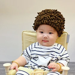 Cute Hair Caps Baby Boy Girl Cosplay Wig Hat Cap Hairpiece Festival Children Kids Headwear Hats Photograph Props Accessories