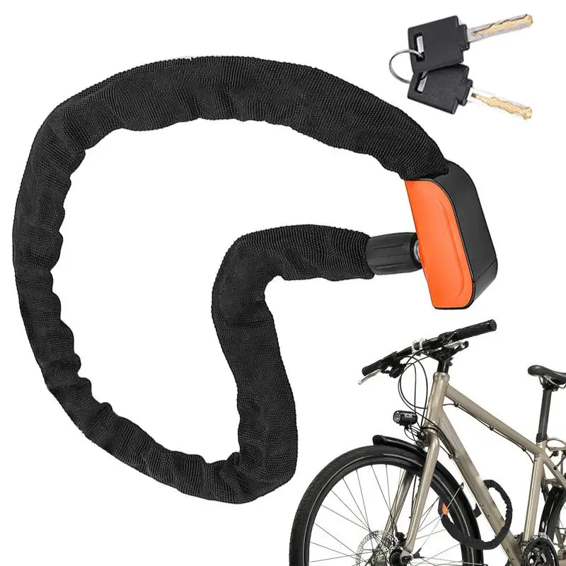 Scooter Lock Security Bike Lock Chain Anti-Theft Scooter Lock Chain Bike Lock Long Bike Lock Bike Accessories For Bike