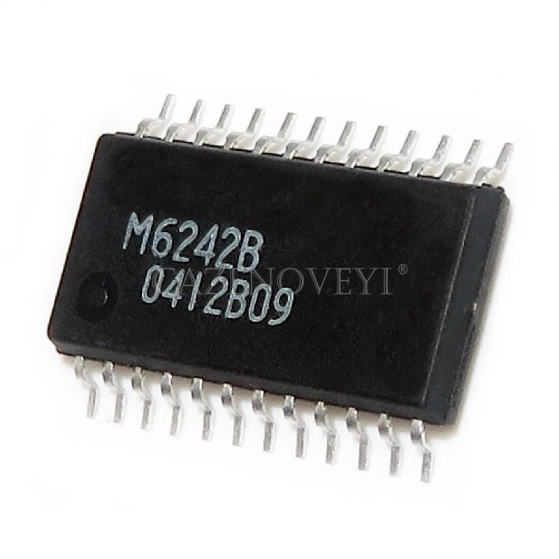 5PCS MSM6242B M6242B M6242 DM13A DM13 wide body pitch-1.27mm SOP-24