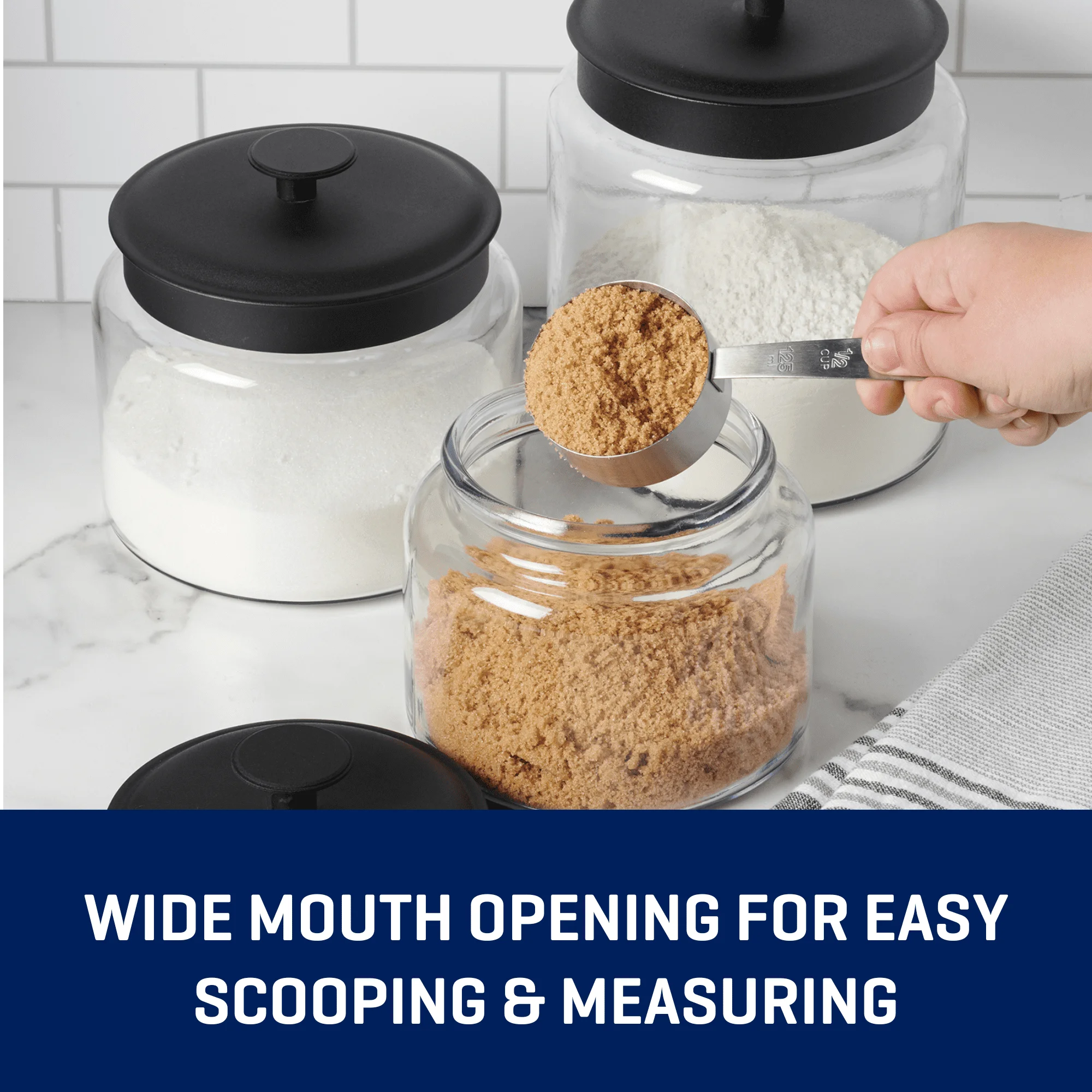 (عبوتان) برطمان زجاجي من مونتانا سعة 96 أونصة