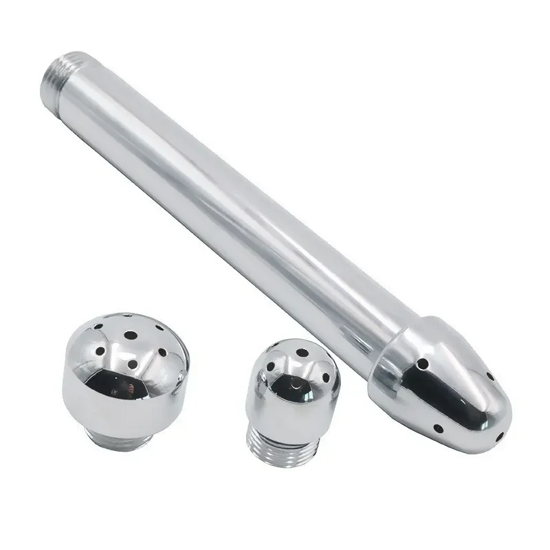 New Metal Anal Cleaner Bidet Faucets Rushed Anal Douche Shower Cleaning Enemator Enema Butt Plugs Tap Adult