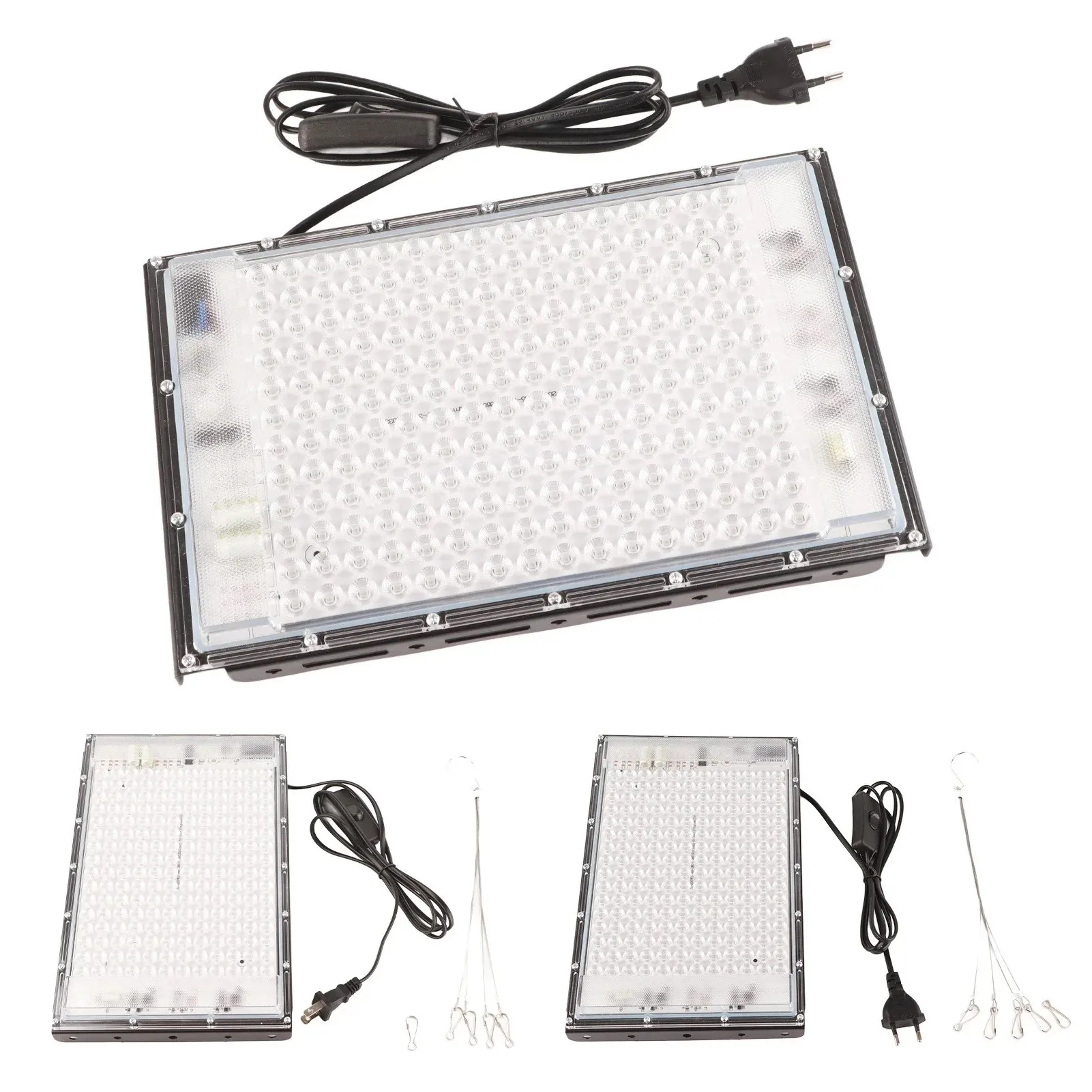 Sunbed with 196 LED lights 460nm AC 85-265V 45W full blue light LED portable tan equipment for face and body