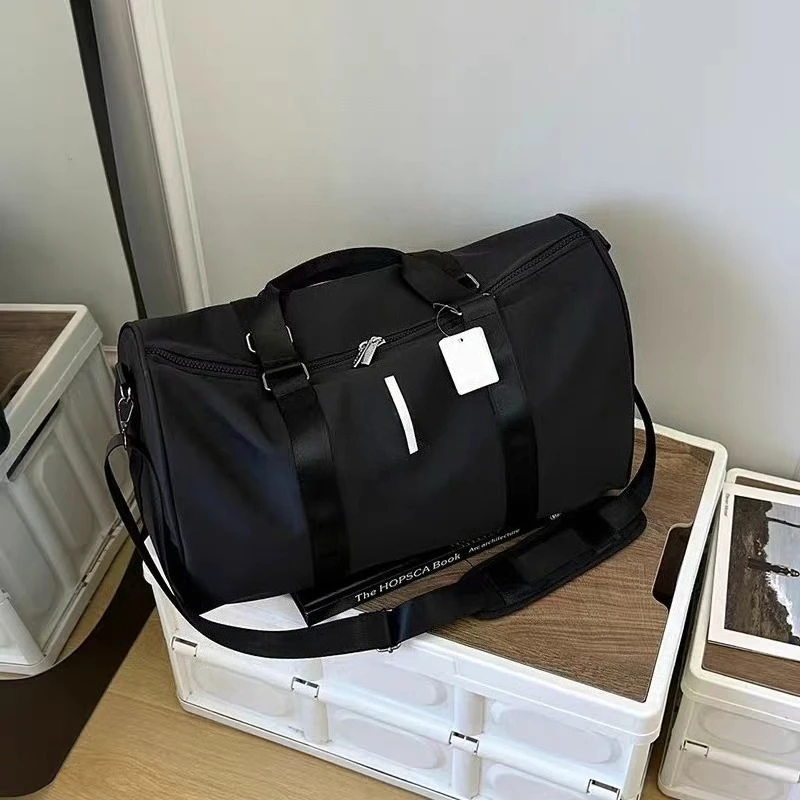 

@LO Large Capacity Unisex Travel Duffel Bag Waterproof Sports Fitness Handbag with Shoe Box Dry Wet Separation Swimming Bags