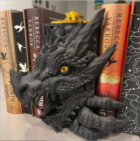 Dragon Statue Sculpture Bookend Book Support For Entrance Bar Living Room Popular Products Resin Crafts Longmei Home Decoration