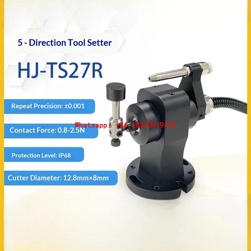 Cyclmotion HJ-TS27R 5-Way Tool Setter for CNC Machining Centers (Broken Tool Detection; Replacement for Renishaw TS27R)