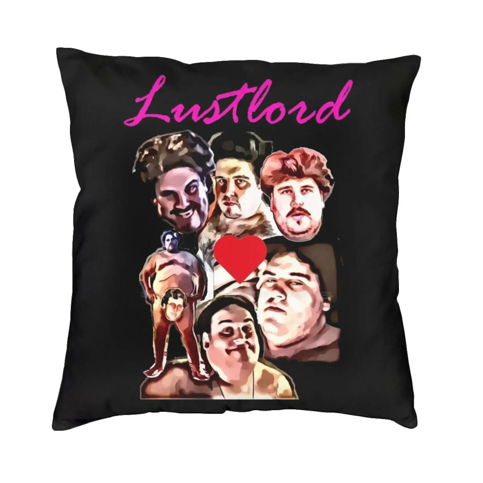 Lustlord Design Pillow Cover Hug Pillowcase State Security Mimon Baraka Ships Kobold Rickety Dragon Lord Lying Lord Kite Skier