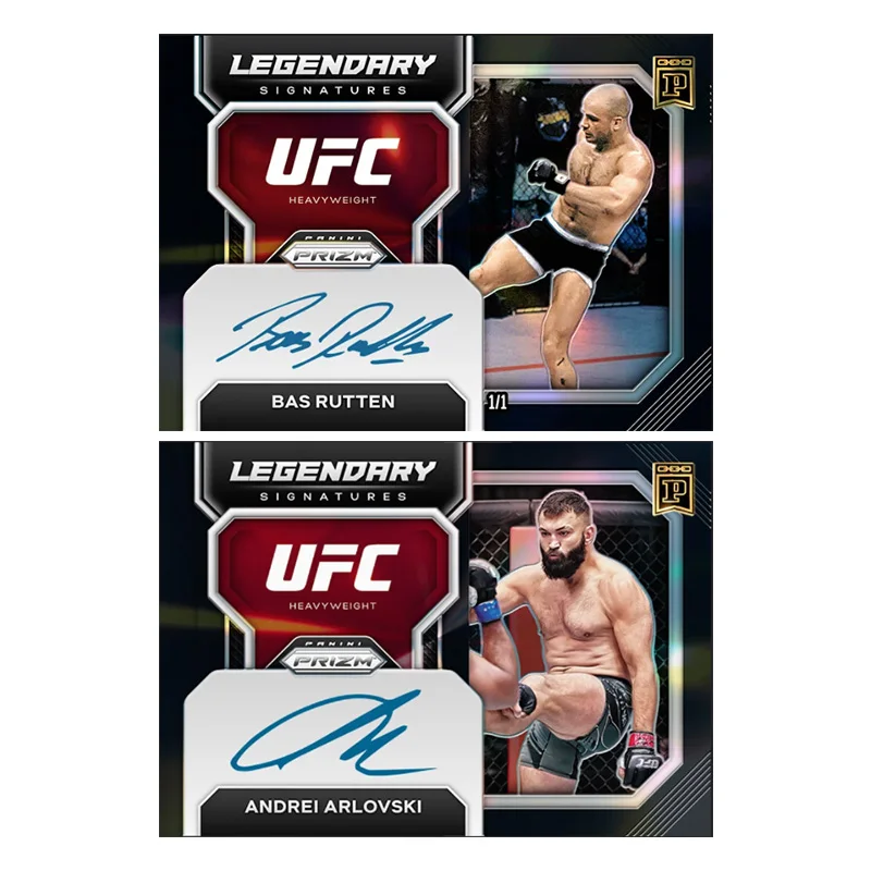 Panini Prizm Ufc Series Diy Homemade Andrei Arlovski Bas Rutten Chael Sonnen Collection Flash Card Toys Gift - view 2