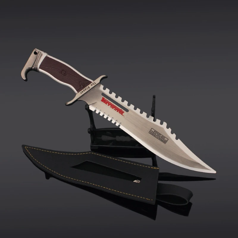 22 سنتيمتر/11.81in الساحة اندلاع المشاجرة السيف الثقيلة شفرة نيبال لعبة الأجهزة الطرفية سلاح معدني نموذج تحصيل سطح المكتب الديكور لعبة