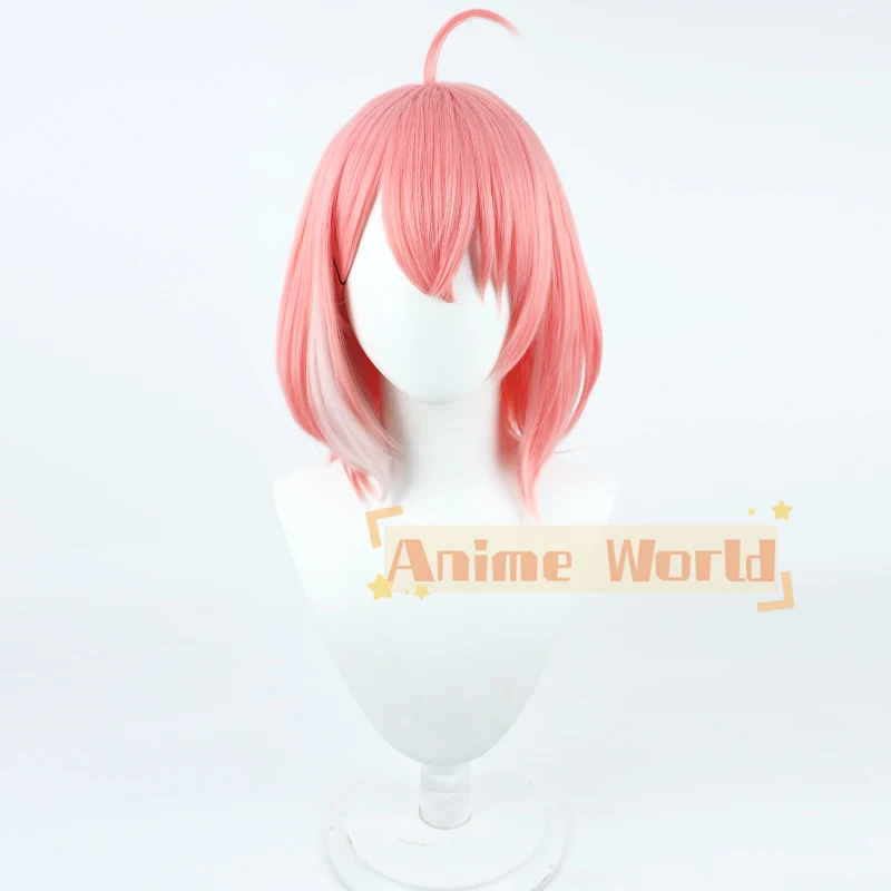 Hololive Vtuber Virtual Idol Nijisanji Gamers Sasaki Saku Cosplay Wig Heat Resistant Hair Halloween Role Play Party Wig