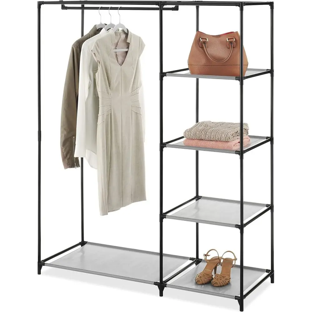

Industrial Standing Closet Organizer