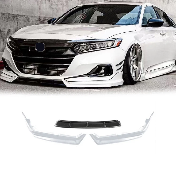 Yofer style Car front rear bumpers side skirts spoiler exterior parts bodykit for 10.5 generation Accord 2021