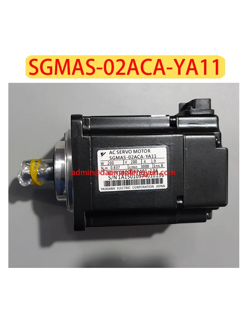 

SGMAS-02ACA-YA11 Brand new Servo motor SGMAS 02ACA YA11，Fast shipping