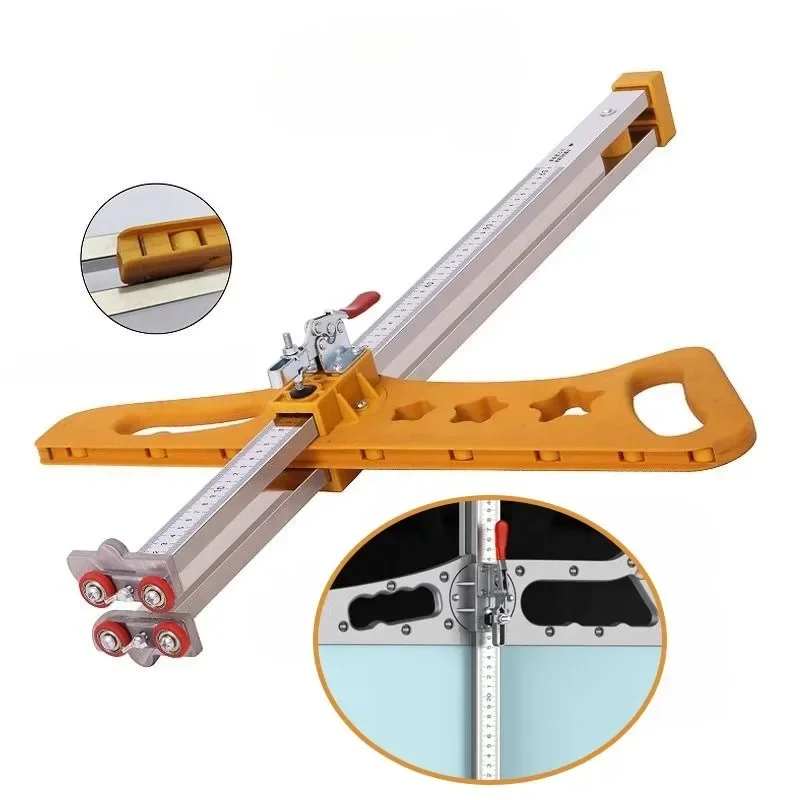 Stainless Steel Drywall Cutting Tool Push Broach Dust-free Fully Automatic High Precision Roller Carpenter Hand Pushed Hand Tool