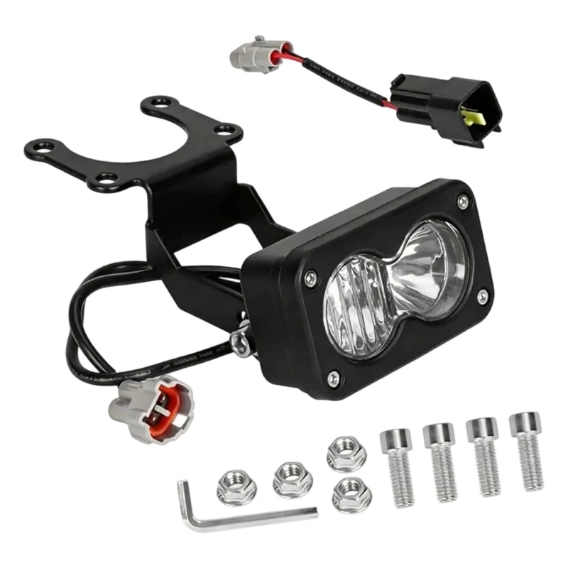  Universal Motorcycle Scooters Auxiliary Driving Light Metal Housing For Talaria Sting MX3 MX4 MX5 Off Roading Riding