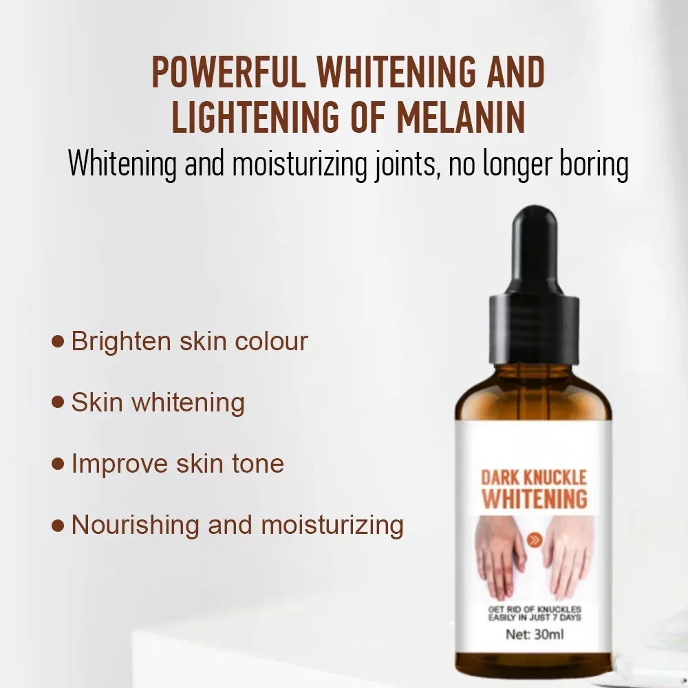 Dark Knuckles Quick Brightening Serum Joint Brightening Melanin Essence Ellenbogengelenk Fleckenreduzierung Produktpflege Essenz