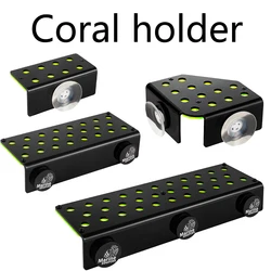 New Marine Sources Aquarium Clear Acrylic Coral Frag Plugs Rack Holder SPS coral support seawater fish tank Accessories Magnetic