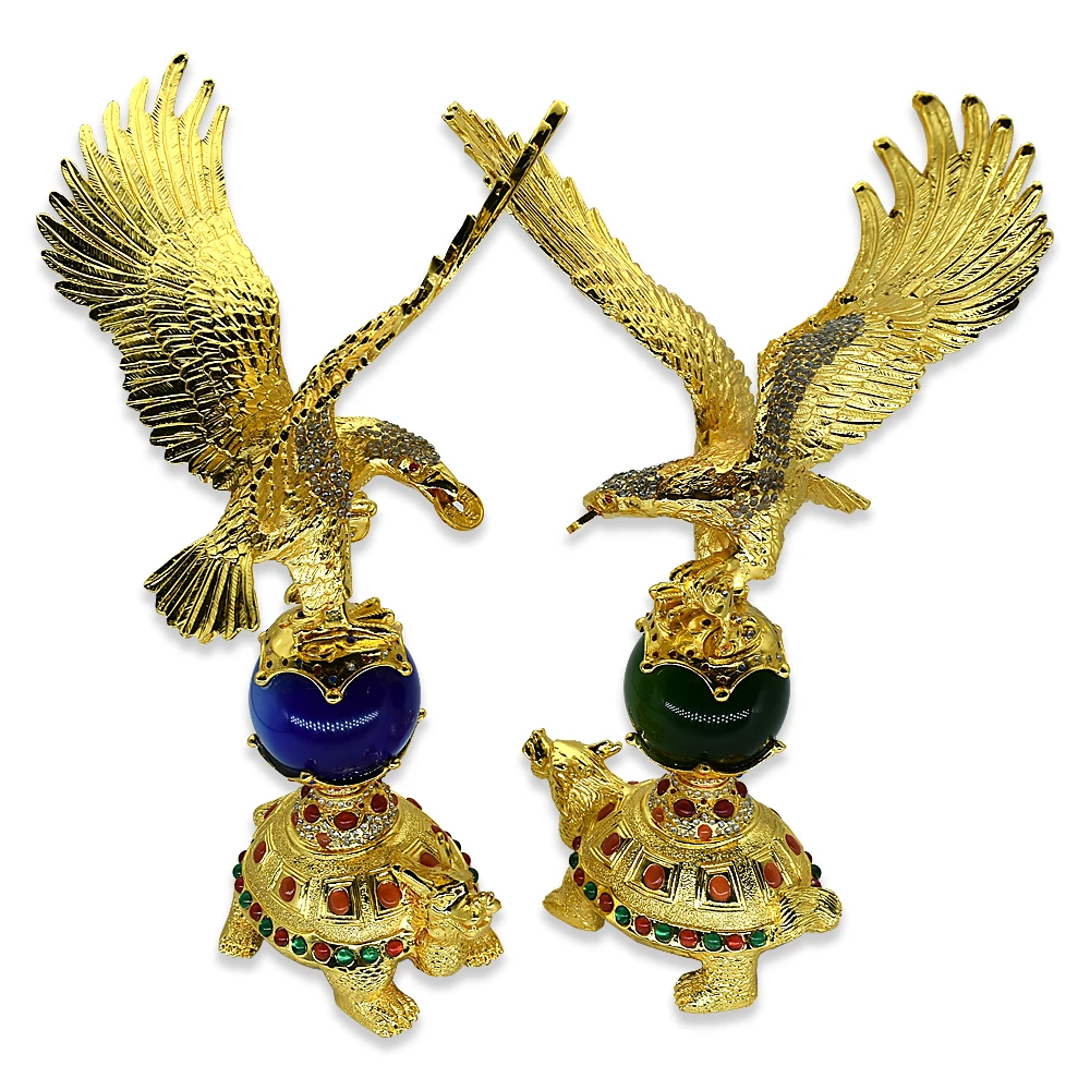 

Metal Blue or Green Eagle Ornament Collect Gifts Arts and Crafts Collect Gifts - Rare