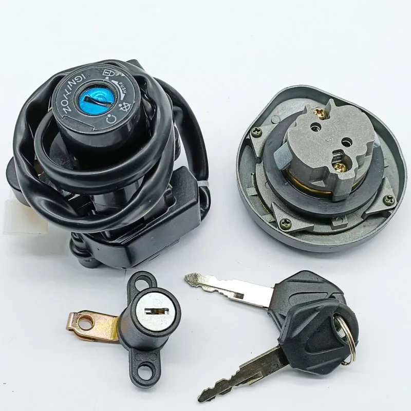 Ignition Switch Lock Gas Cap Set Lock Key For Yamaha XT660 XT660R 2004 2005 2006 -2011/2014 /XT660 XT660X 2004 2005 -2011/2014