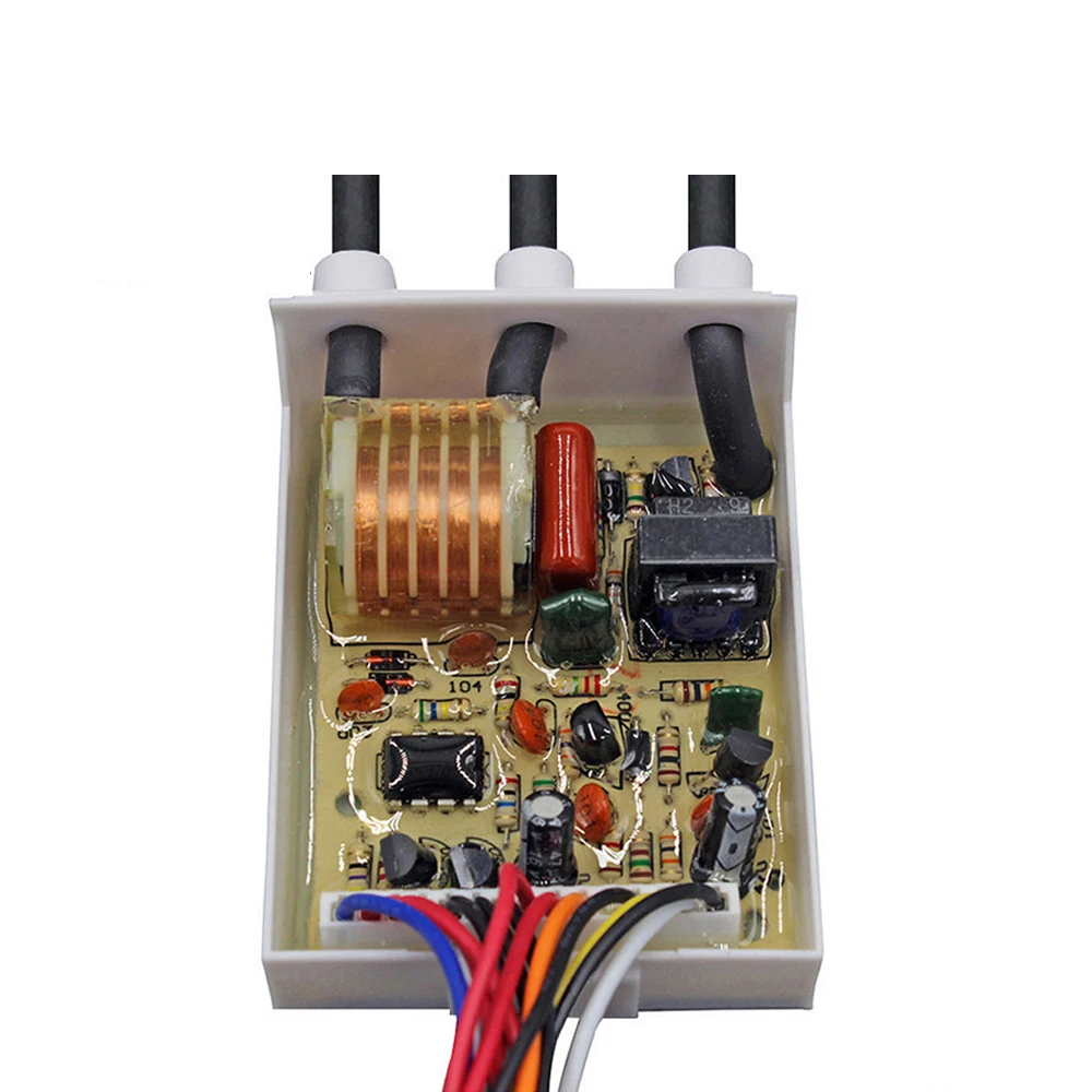 Imagem -04 - Ignição de Ponto de Pulso de Três Fios Controle de Temperatura de Linhas de Aquecedor de Água a Gás Doméstico Controlador de Ignição de Pulso de Ignição Dupla