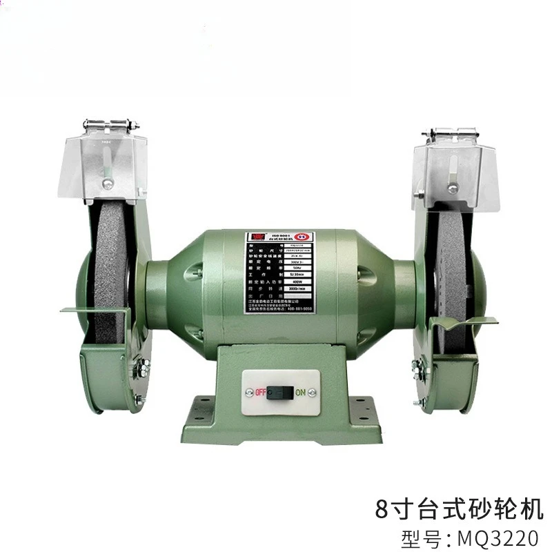 Jinding Desktop Grinder Heavy Duty Polishing Machine Household Multifunctional Small Electric Knife Grinder MQD3220 Sand Wheel