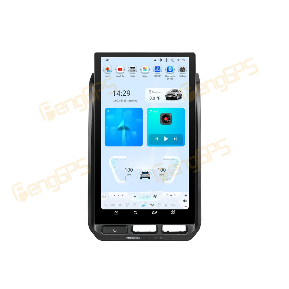 15.6 Inch Android 13 For Ford F150 2015-2021 Car GPS Navigation Stereo Video Multimedia Player Radio Tape Head Unit HD 12+256GB