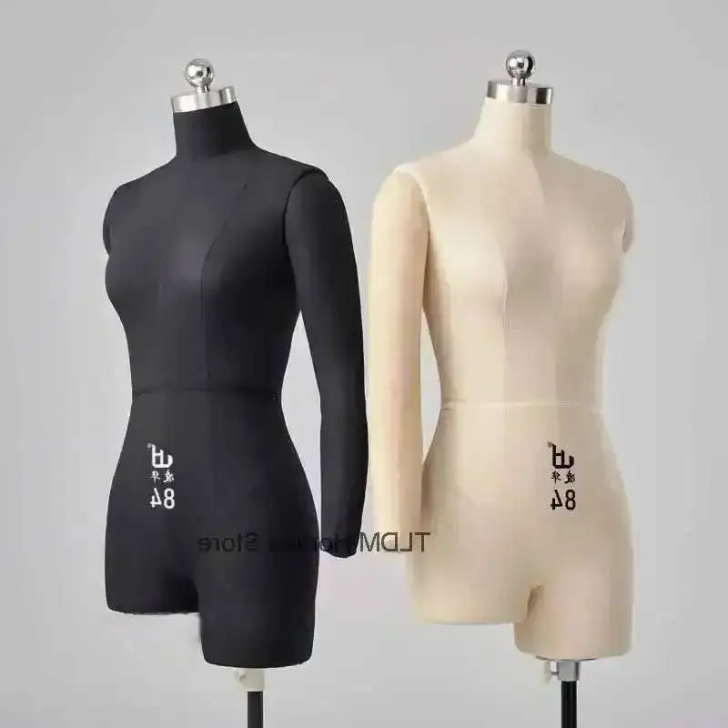 

Stand Design Model Female Dressmaker Mannequins Sewing Metal Mannequin for Women's Clothing Bust Dress Form Base k